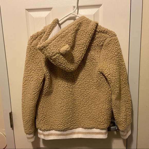 Bear Hood Jacket Girls SzL 10/12 - Picture 3 of 7